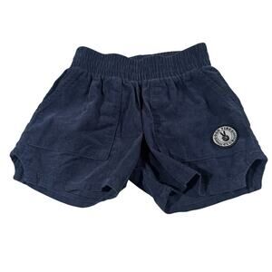 Tiny Whales 3T Navy Shorts 100% Cotton NWT
